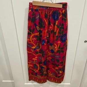 Farm Rio Printed Maxi Skirt